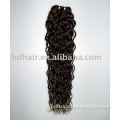 Hair Extension,Human Hair Weave,Machine Jerry Curl Human Hair Weft